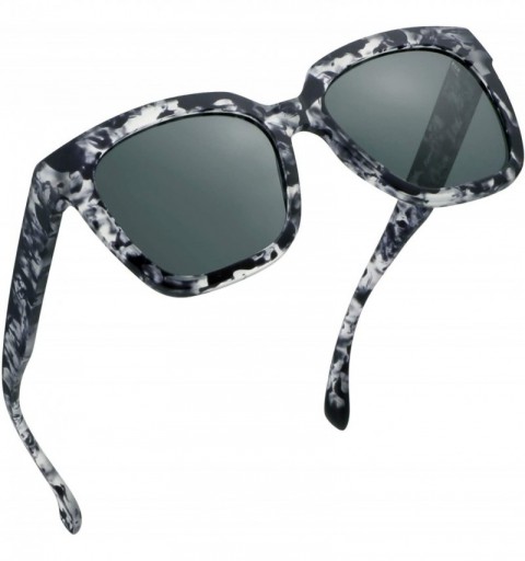 Oversized Oversize Polarized Sunglasses-UV400 Protection-Retro for Men/Women - Britney - CH18ZXE8UWH $45.21