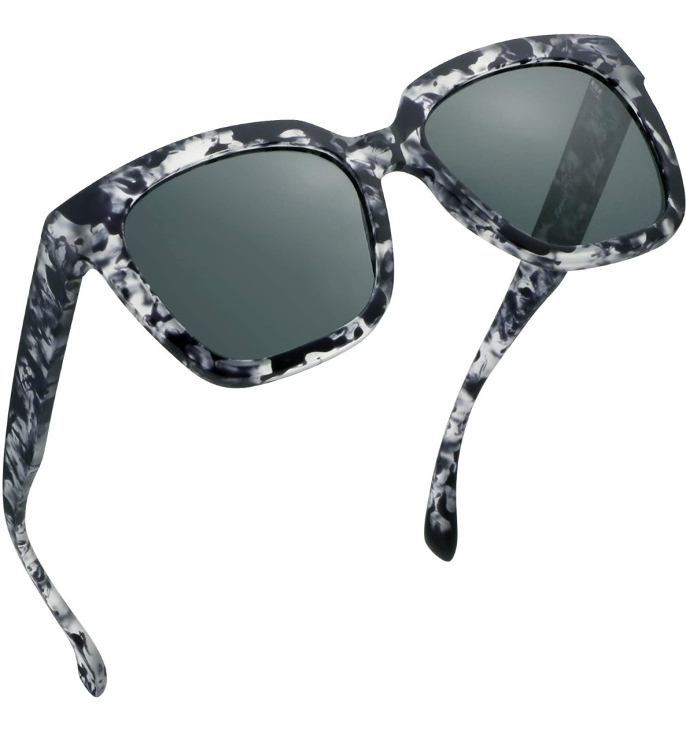 Oversized Oversize Polarized Sunglasses-UV400 Protection-Retro for Men/Women - Britney - CH18ZXE8UWH $18.94