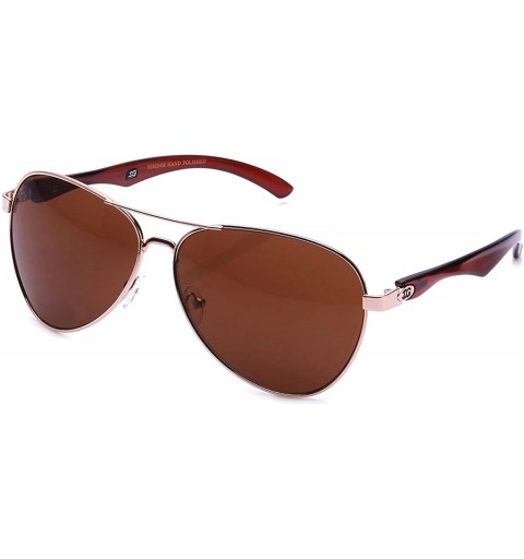 Aviator Wavey" - Modern Aviator Design Gradient UV Protected Lenses High Fashion Quality Sunglasses for Men - CV17XE6OWND $11.58