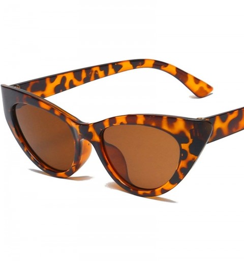 Sport Classic style Cat's Eye Shape Sunglasses for Women PC AC UV400 Sunglasses - Style 7 - CP18SAT7O04 $32.44