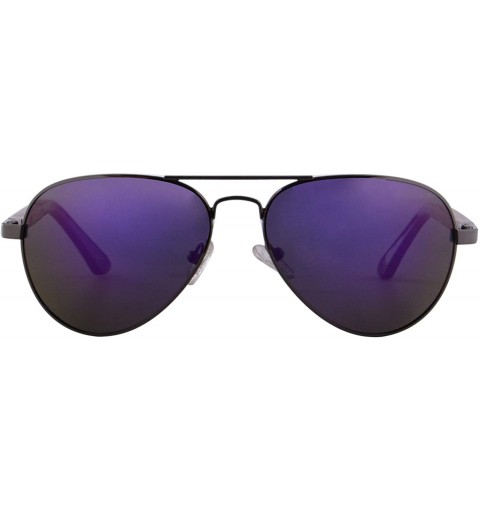Aviator Mens Metal Handmade Wood Sunglasses Classic Frame Polarized Sun Glasses UV400 Protection - 1570 - CZ189KES2US $43.36