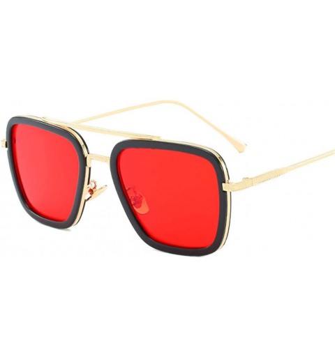 Rectangular Vintage Sunglasses Men Women Goggles Windproof Steam Punk Sun Glasses - C3 - CR194OEX2XO $18.86