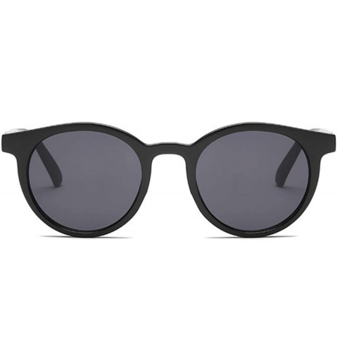 Aviator New Retro Mirror Sunglasses Women Brand Designer Luxury Vintage Cat Eye Sun Glasses Ladies Female UV400 - Blue - CM19...
