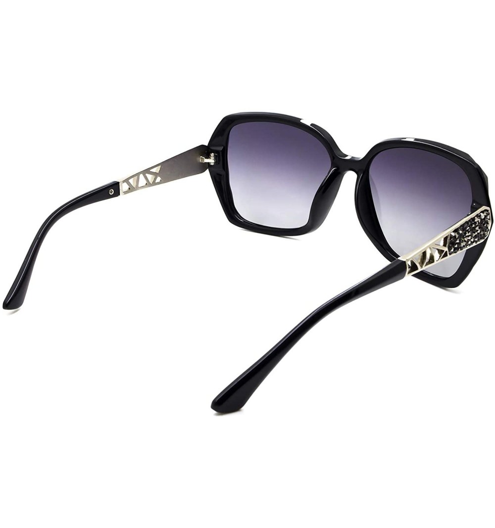 Fashion Sunglasses for Women Oversized Polarized UV Protection Vintage ...
