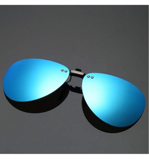 Oversized Mens Polarized Clip Sunglasses Men Women Pilot Sun Glasses UV400 Eyeglasses Night Driving ZB-82 - 5 - CR197Y70NKT $...