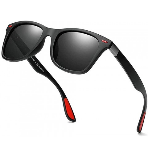 Square New Myopia Men's Polarized Sunglasses Men's 0 to -600 Reduced Optical Grade Beams- Men's Sunglasses - CA18M0S5DW9 $43.41