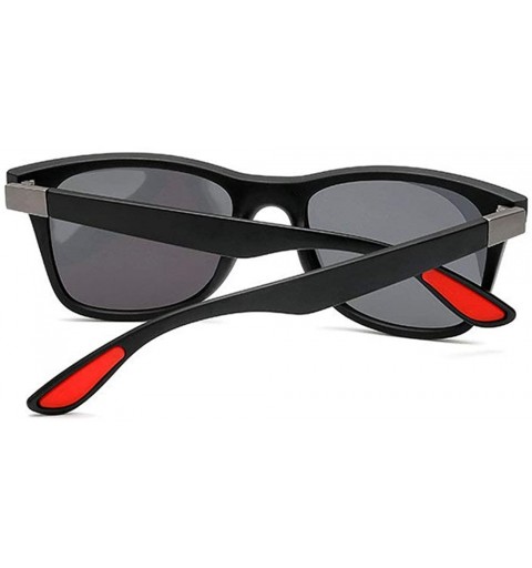 Square New Myopia Men's Polarized Sunglasses Men's 0 to -600 Reduced Optical Grade Beams- Men's Sunglasses - CA18M0S5DW9 $27.06
