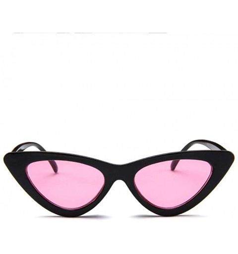 Square Women Retro Fashion Goggles Mirror Protection Cat Eye Sun Glasses - A - CN18Q3SUAUW $8.20