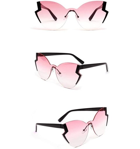 Sport Oversized Polarized Sunglasses REYO Protection - Pink - CP18NX99D6E $17.51