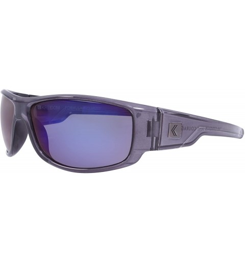 Wrap Formula Men's Sport Polarized Sunglasses- Wrap-Around Sun-Blocking Frame- 100% UV Protection Full Coverage Lens - C8197C...