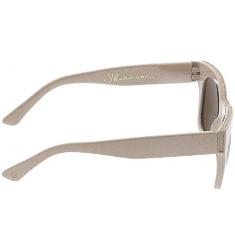 Square Women's Shine On Square Hideaway Bifocal Sunglasses - Taupe - 53 mm + 1 - CN18OI8H3Y5 $19.61