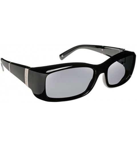Goggle Women's Freesia 2 Polarized Rectangular Sunglasses - Gloss Black - C411GRJFAD1 $51.06