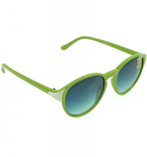Wrap Modern and Bold Womens Fashion Sunglasses with UV Protection - Green1034 - CD12D1KXTWN $9.27