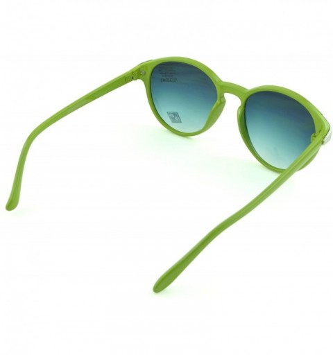 Wrap Modern and Bold Womens Fashion Sunglasses with UV Protection - Green1034 - CD12D1KXTWN $9.27