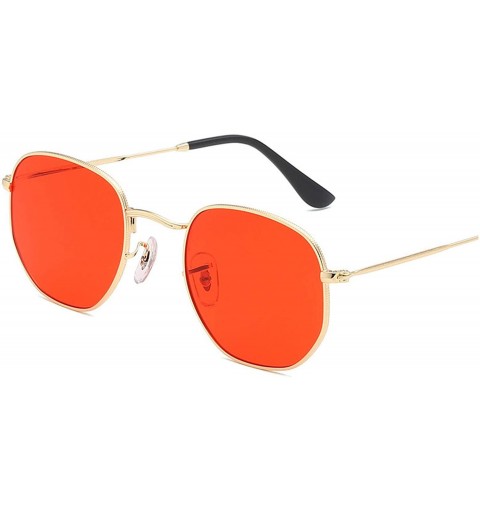 Square 2019 Metal Classic Vintage Women Sunglasses Luxury Glasses Female Driving Eyewear Oculos De Sol Masculino - CY199CISRM...