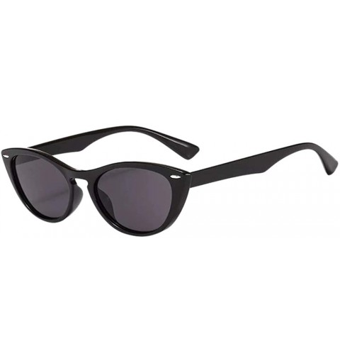 Cat Eye Women Fashion Sunglasses Cat Eye Sun Glasses Retro Eyewear Glasses 2019 Fashion - A - C618TL8QSIU $10.64