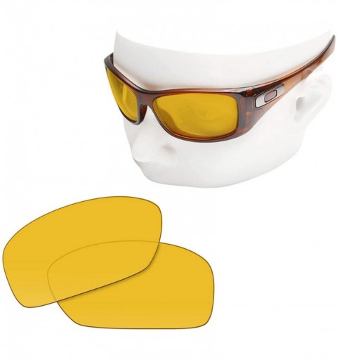Shield Replacement Lenses Compatible with Oakley Hijinx Sunglass - Hd Yellow Non-polarized - CT1857I4AHT $15.74