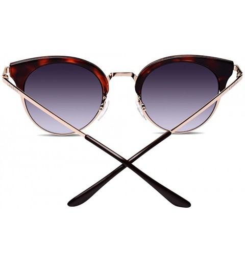 Oversized HD Sunglasses for Women - Nylon Gradient Lens - Lbs850002 - CJ18H868WM3 $50.98