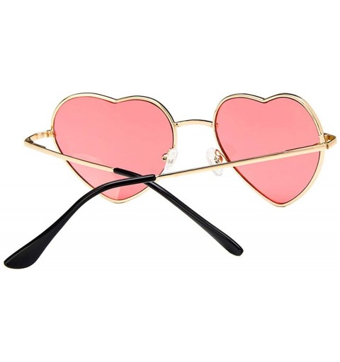 Goggle Love Heart Sunglasses Retro Women Sun Glasses Red Yellow Pink Gafas Shades Vintage Eyewear UV400 - 10 - CD197Y778HZ $2...