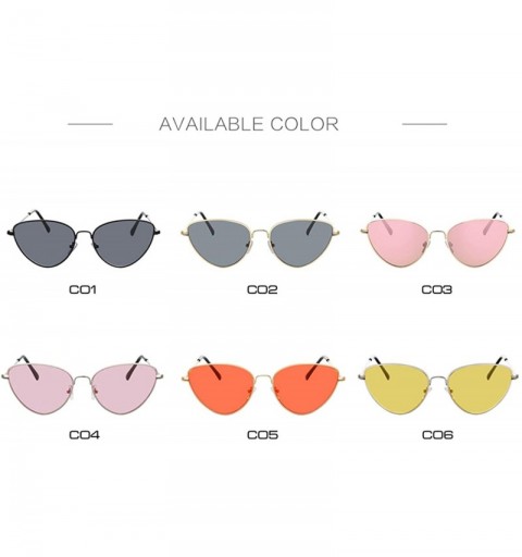 Rimless Butterfly Sunglasses Women Brand Designer Vintage Fashion Rose Gold Mirror Sun Glasses Unique Ladies Female - CE198A3...