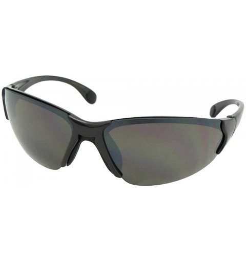 Wrap Big Frame Sport Sunglasses SR20 - Brown Frame-brown Lenses - C6186CQSWTQ $11.10