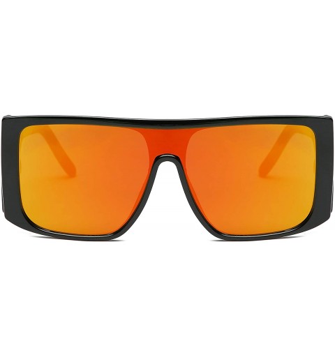 Sport Polarized Sunglasses Running Baseball Sunglasse - Black/Red - C118UKZ9DRK $90.70