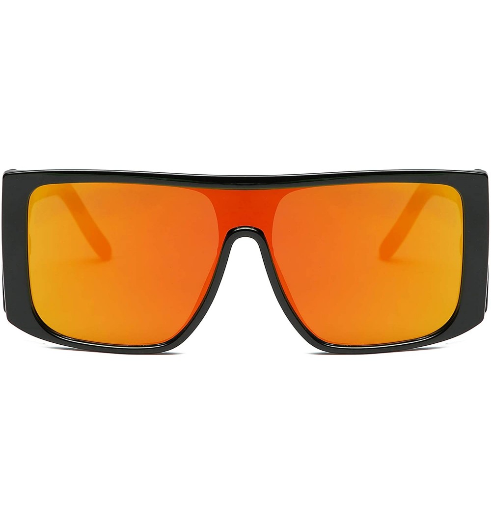 Sport Polarized Sunglasses Running Baseball Sunglasse - Black/Red - C118UKZ9DRK $43.71