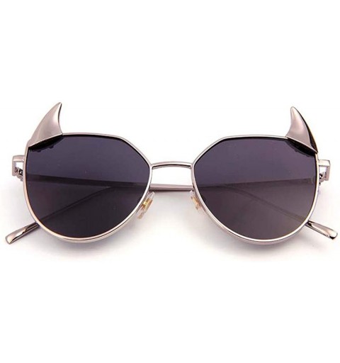 Aviator Unisex sunglasses - fashion personality sunglasses - horn fashion sunglasses - A - CC18SKON34L $38.99