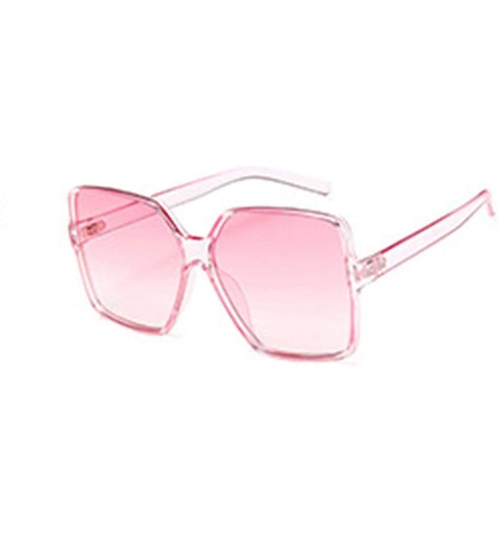 Square New Fashion Unisex Eyewear Casual Square Shape Big-frame Sunglasses Sunglasses - Type 5 - CA199XEEGE5 $14.70
