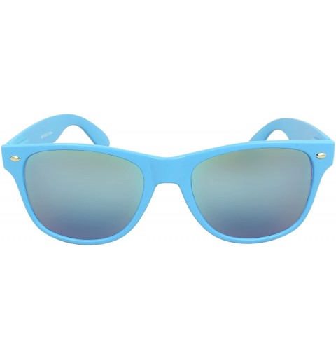 Wayfarer Fashion Horm Rimmed Sunglasses Series UV400 - Bu-bu - CP124KDEJSX $7.59