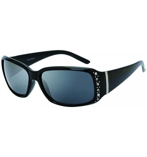 Wrap Model 249 Vintage Fashion Sunglasses - Black - CJ18U875D4Y $8.75