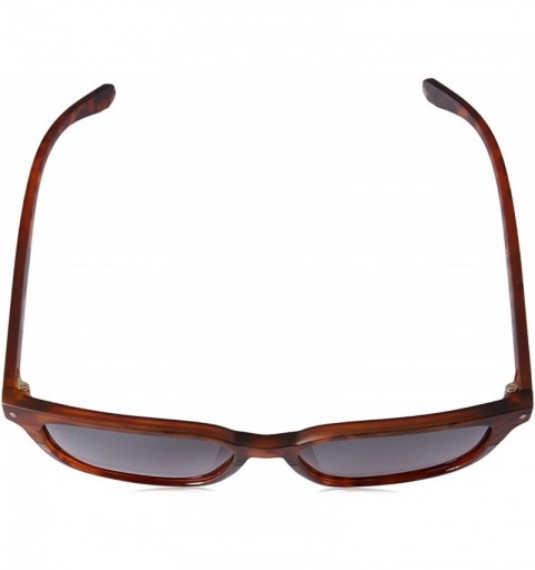 Rectangular Pld6044/F/S Rectangular Sunglasses - Dark Havana - C018CCX8HNZ $41.95