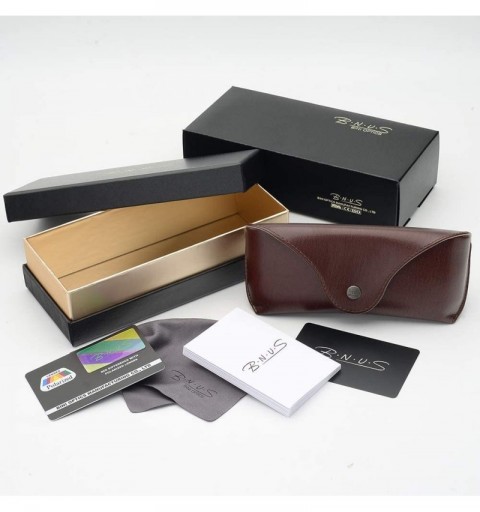 Rectangular Italy Made HD Corning Glass Lens Sunglasses Polarized Unisex - Black Rubber/Copper Mirrored - CD194YETGQU $32.68