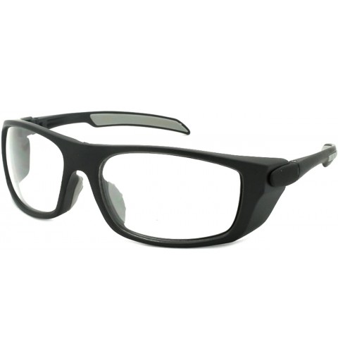 Wrap Premium Wrap Sunglasses with Adjustable Temples 570034 - Cl Matte Black - CS17X66X2Y2 $10.46