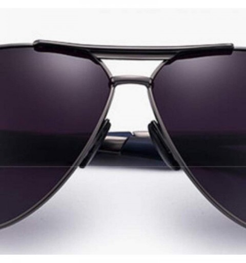 Aviator Women's Stainless Steel Frame Sunglasses Stylish Polarized Sunglasses - C - CG18RX9ZUI4 $38.82
