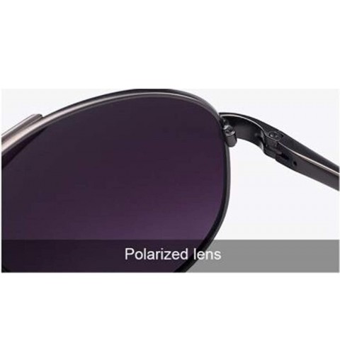 Aviator Women's Stainless Steel Frame Sunglasses Stylish Polarized Sunglasses - C - CG18RX9ZUI4 $38.82