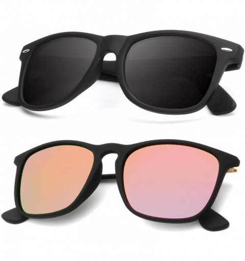 Rimless Polarized Sunglasses for Men and Women Matte Finish Sun glasses Color Mirror Lens 100% UV Blocking - C518AWLCMH6 $21.39