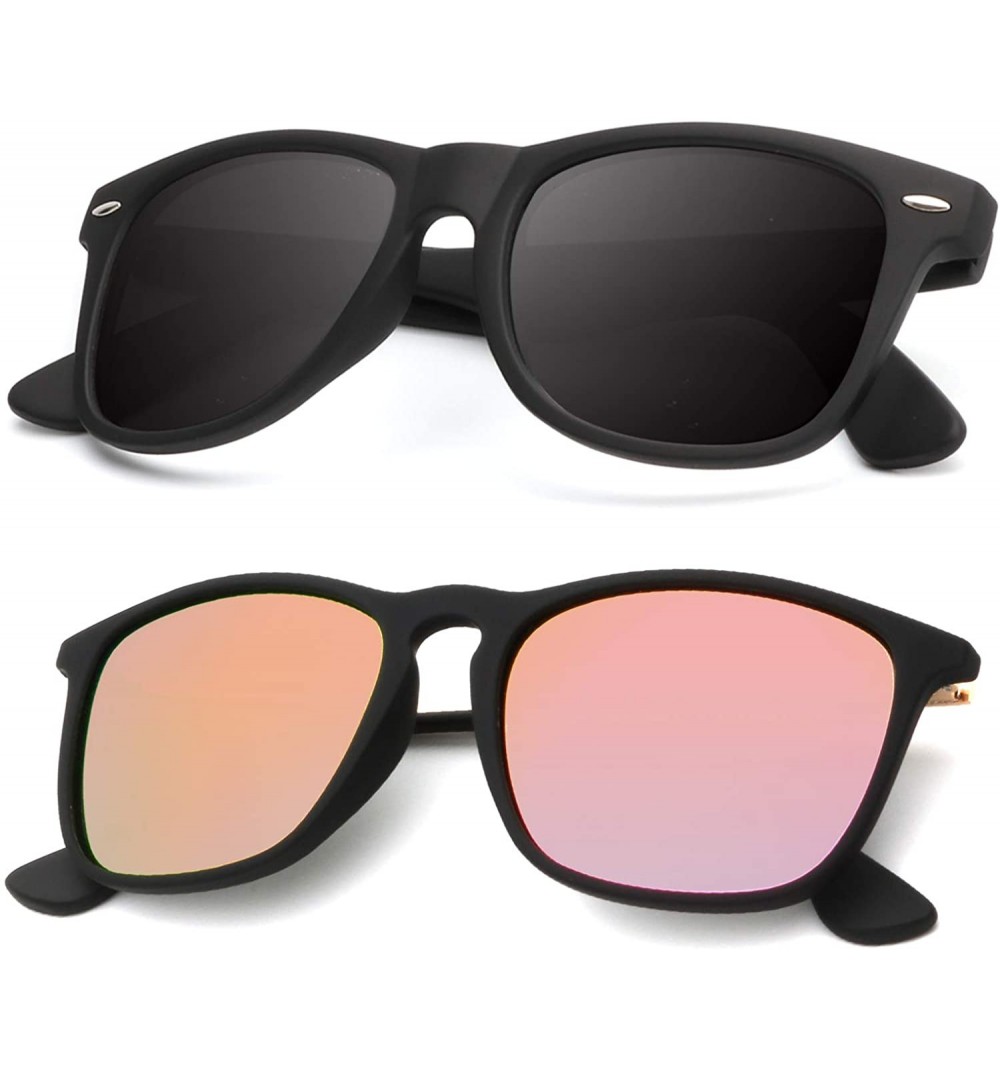Rimless Polarized Sunglasses for Men and Women Matte Finish Sun glasses Color Mirror Lens 100% UV Blocking - C518AWLCMH6 $21.39