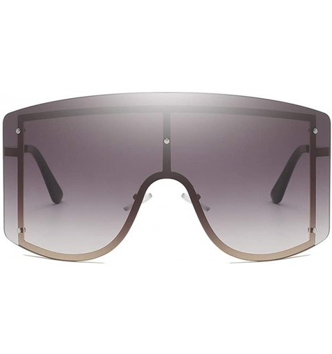 Oversized Oversized Gradient Sunglasses Anti-UV400 Cycling Goggle Men Women for Driving Fishing Baseball Running Hiking - CD1...