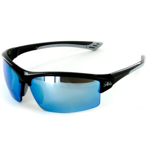 Round "Stone Creek MX1" Men's Wrap-Around Bifocal Reading Sunglasses (Black Diamond +2.50) - CR11WG1E6KX $62.94