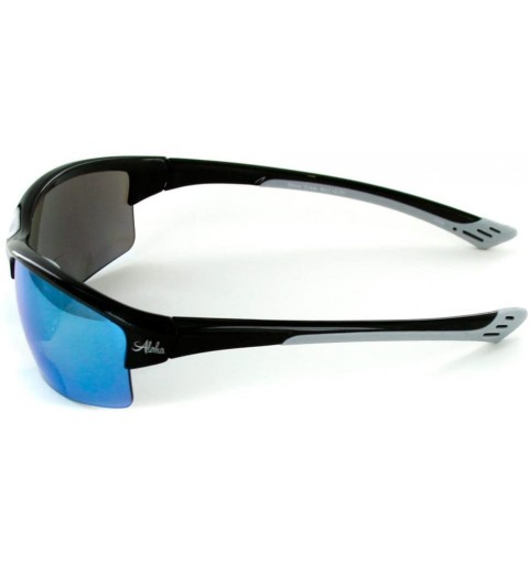 Round "Stone Creek MX1" Men's Wrap-Around Bifocal Reading Sunglasses (Black Diamond +2.50) - CR11WG1E6KX $36.72