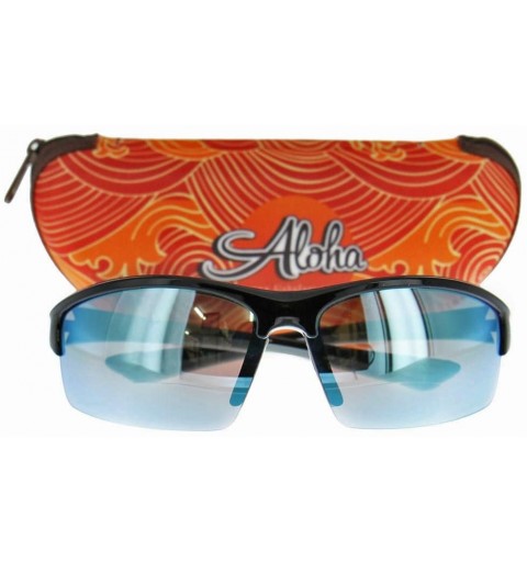 Round "Stone Creek MX1" Men's Wrap-Around Bifocal Reading Sunglasses (Black Diamond +2.50) - CR11WG1E6KX $36.72