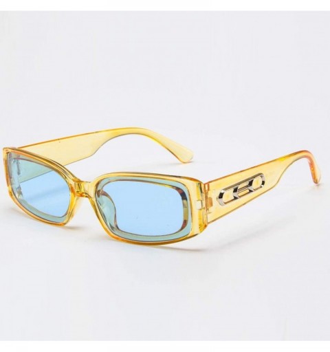 Sport Polarized Sunglasses for Men Women Lightweight Fashion Sunglasses Unisex - Yellow - CG18T2NQ8GT $9.81