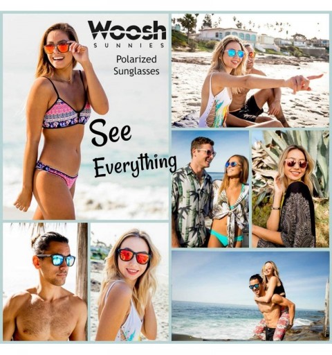 Wayfarer Polarized Lightweight Sunglasses for Men and Women -Unisex Sunnies for Fishing Beach Running Sports and Outdoors - C...