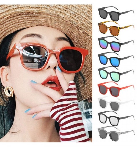 Rimless Polarized Sunglasses for Women Men Classic Retro Designer UV400 Protection Outdoor Driving Eyewear - Blue - CA18RLO2A...