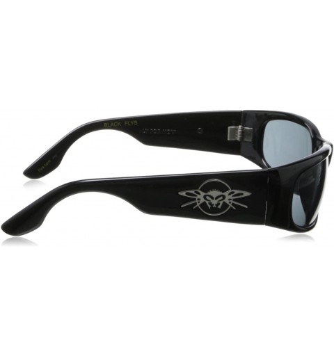 Wrap Sonic Fly Wrap Sunglasses - Shiny Black - CS1188GGMPH $64.11