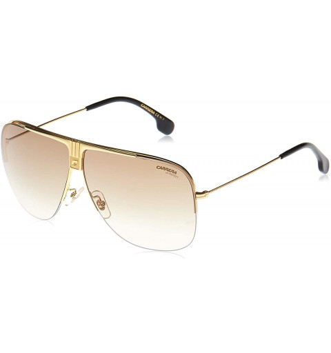 Sport 1013/S Shield Sunglasses - Yellow Gold/Black Brown Green - CO18H5DUNX3 $45.57