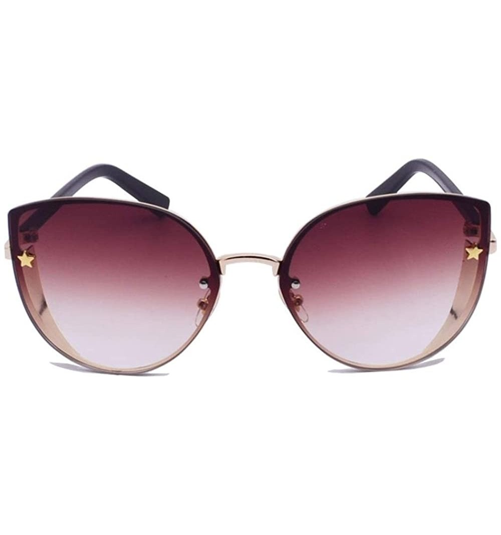 Cat Eye New Women's Sunglasses - Men's and Women's Fashion cat Eye Sunglasses - Women's UV Sunglasses - 4 - CY18SYAKHOT $22.11