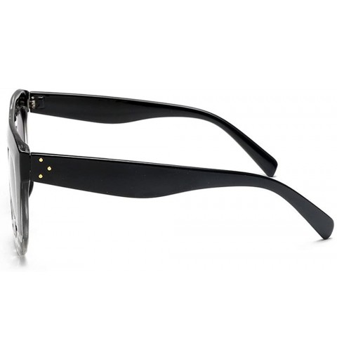 Rimless Sunglasses Vintage Oversized Glasses Rectangle - E - C318QTH2LNA $8.28