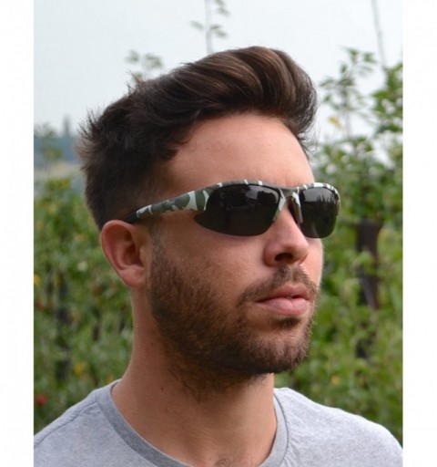 Wrap Camouflage Sunglasses Interchangeable - CA1161JEL5V $46.23